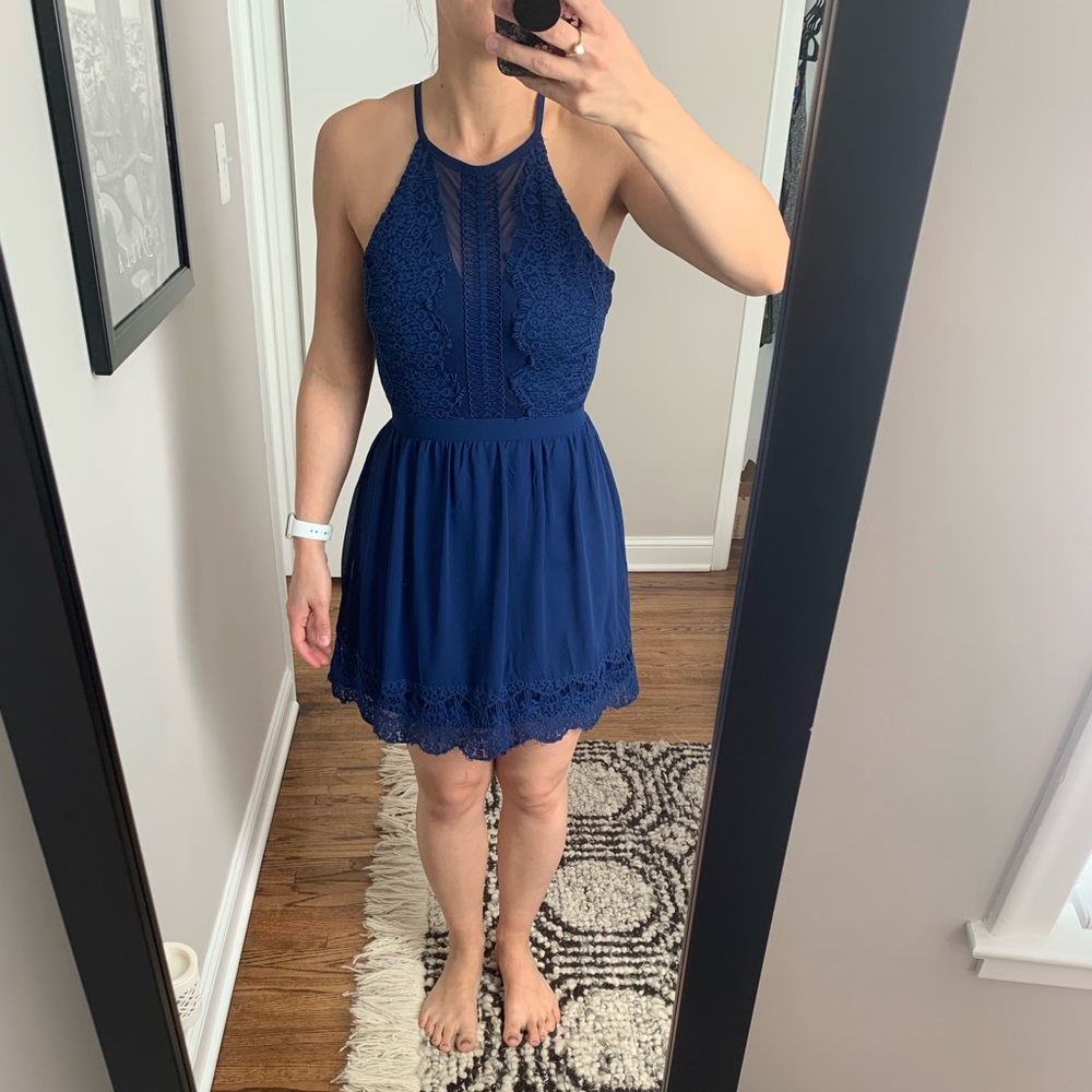 Navy dress